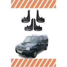 Xpetrana Fiat Doblo 2 2010-2022 Sports 4'lü Tozluk Çamurluk Paçalık