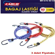 Belirtilmemiş Oto Bagaj Ahtapotu 3'lü 80CM Bagaj Malzeme Tutucu