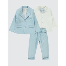 Concept Erkek Çocuk 4'lü Takım 2-5 Yaş Mavi