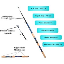 Avlivari Kube Ultimate 300 cm 50-100 - Avlivari Kube Ultimate 300 cm 50-100 Avlivari Yourfish Superx 14BB 5000 Olta Makinası  Tam Takım Lüx Usta Profesyonel Hobi Göl ve Deniz Olta Seti