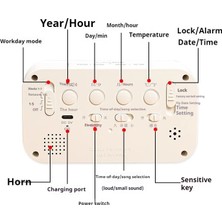 Weirsoin Kulomı Çocuk Uyandırma Çalar Saatı (Yurt Dışından)