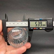 Ahsa Ticaret 5 Adet 50 ml Hediyelik Cam Kolonya Şişesi - Düğün, Nişan, Söz, Kına Için Hediyelik Kolonya Şişeleri