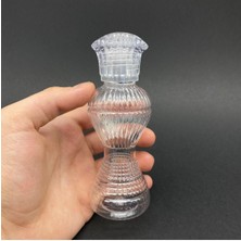 Ahsa Ticaret 5 Adet 100 cc Plastik Pırlanta Kolonya Şişesi - Düğün, Nişan, Söz Için Hediyelik Kolonya Şişeleri