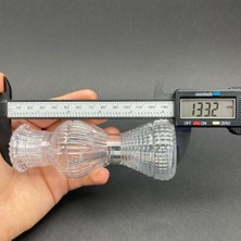 Ahsa Ticaret 5 Adet 100 cc Plastik Pırlanta Kolonya Şişesi - Düğün, Nişan, Söz Için Hediyelik Kolonya Şişeleri