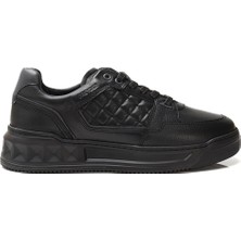 Greyder Erkek Siyah Hakiki Deri Sneaker Ayakkabı 3K1SA17002