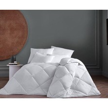 Doqu Home White Line Microfiber Çift Kişilik Yorgan
