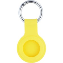 noktaks - Airtag Silikon Anahtarlık - 01 - Sarı - T16973