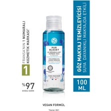 Yves Rocher Tüm Ciltler Için Suya Dayanıklı/yoğun Makyaja Özel Pur Bleuet Göz Makyaj Temizleyici-100 ml