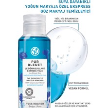 Yves Rocher Tüm Ciltler Için Suya Dayanıklı/yoğun Makyaja Özel Pur Bleuet Göz Makyaj Temizleyici-100 ml