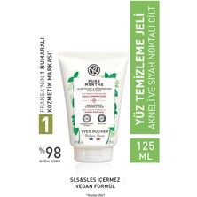 Yves Rocher Akneye Eğilimli Ciltler Için Pure Menthe Peeling Etkili Prebiyotik Yüz Yıkama Jeli-125 Ml-44983