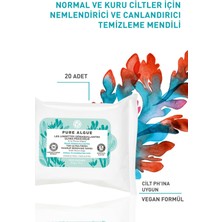 Yves Rocher Pure Algue- Nemlendirici Ve Ferahlatıcı Makyaj Temizleme Mendili