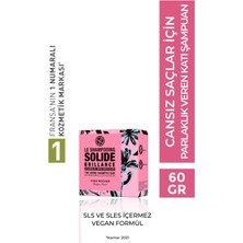 Yves Rocher Cansız Saçlar Için (BRİLLANCE) Parlaklık Veren Katı Şampuan - Sülfatsız & Tuzsuz & Vegan-60 gr