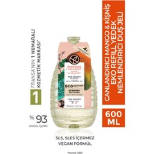 Yves Rocher Nemlendirici Eko Refill Yedek Duş Jeli - Canlandırıcı Mango Kişniş 600 ml