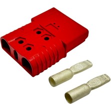 36V-150V ELEKTRİKLİ FORKLİFT AKÜ SOKETİ 160 A (35 MM/50 MM) (KIRMIZI) (SBE160) (ÇAP:71 BOY:92 MM)