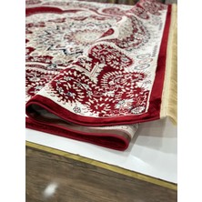 Semerkant Etnik Desen Halı Kırmızı Renk ARGIN HALI