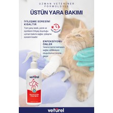 Veturel Gözyaşı Lekesi Kedi Aknesi Kedi Mantar Kedi Sağlık  Tahriş Yara Bakımı 300 ml Kedi Yüz Bakımı