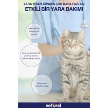 Veturel Gözyaşı Lekesi Kedi Aknesi Kedi Mantar Kedi Sağlık  Tahriş Yara Bakımı 300 ml Kedi Yüz Bakımı