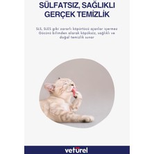 Veturel Kedi Aknesi Pati Bakımı Kedi Tüy Sağlığı Kedi Pati Temizleme Pati Temizleyici 300ML Kedi Yüz Bakımı