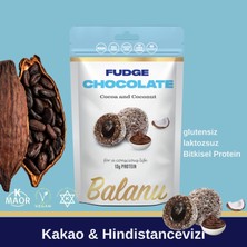 Balanu Fudge Kakao Dolgulu Hindistan Cevizi Kaplamalı Atıştırmalık 110G