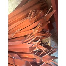 Fay-Tel Çit Direği Beton Için Çatallı 40X40X3MM 200 cm Antipaslı Delikli Köşebent Çit Direği  5 Adet