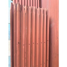 Fay-Tel Çit Direği Beton Için Çatallı 40X40X3MM 200 cm Antipaslı Delikli Köşebent Çit Direği  5 Adet