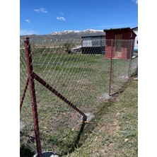 Fay-Tel Çit Direği Beton Için Çatallı 40X40X3MM 200 cm Antipaslı Delikli Köşebent Çit Direği  5 Adet