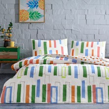 Taç Legrand Ranforce Çift Kişilik Nevresim Takımı Yeşil