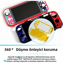 Cingo Nintendo Switch Lite Için Uygun Mat Boyalı Koruyucu Kılıf (Yurt Dışından)