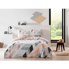 Taç Ranforce Çift Kişilik Nevresim Takımı Denver Mint