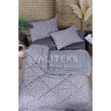 Yalıteks Home Çift Kişilik Welsoft Çift Taraflı Lüks Yorgan ve Yastık Kılıfı - Stars Çift