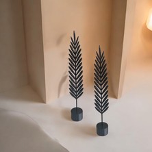 2'li Yaprak Dekor, Salon Ofis Dekor 28CM