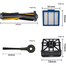 Studios Süpürme Robotu Iq RV1001AE/RV2001AE Ana Yan Fırça Filtre Kapağı Aksesuarları Için Uygundur (Yurt Dışından)