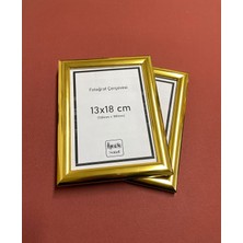 İpek Sanat Fotoğraf Çerçevesi - 13 x 18 Boyutunda Fotoğraf Çerçevesi Parlak 4 Renk  - Gerçek Camlı Ürün (2'li Avantaj Paket)