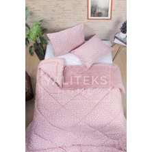 Yalıteks Home Çift Kişilik Welsoft Çift Taraflı Lüks Yorgan ve Yastık Kılıfı - Stars Çift