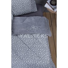 Yalıteks Home Tek Kişilik Welsoft Çift Taraflı Lüks Yorgan ve Yastık Kılıfı - Stars