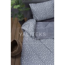 Yalıteks Home Tek Kişilik Welsoft Çift Taraflı Lüks Yorgan ve Yastık Kılıfı - Stars