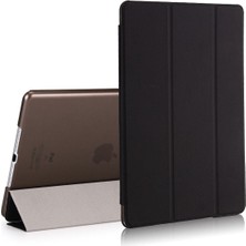 TEKNETSTORE Apple Ipad Air 1 / 2 Ipad Nesil 9.7 Kılıf Pu Deri Smart Case A1566 A1567 Gri