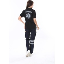 Tbuniform Lacivert-Acil Sağlık T-Shirt