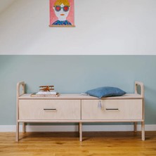 Woodesk Cadre Ahşap, Dolap ve Konsol, 140 x 60, Natural Renk, CPT4706-140