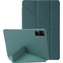 TEKNETSTORE Xiaomi Pad 6 11 Inç 2023 Uyumlu Kılıf Katlanır Kalemlikli Standlı Uyku Modlu Akıllı Kapak Origami