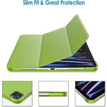 TEKNETSTORE Ipad Pro 12.9" Inç 5.nesil/6.nesil 2021/2022 M2 Çip Uyumlu Flip Smart Standlı Akıllı Kılıf