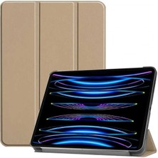 TEKNETSTORE Ipad Pro 12.9" Inç 5.nesil/6.nesil 2021/2022 M2 Çip Uyumlu Flip Smart Standlı Akıllı Kılıf