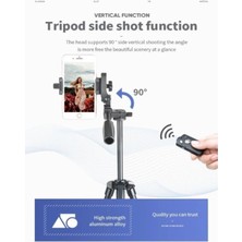 Yunteng Tripod & Telefon Tutucu Ayarlanabilir Profesyonel 360 Dönebilen Uzaktan Kumandalı