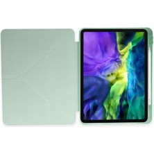 TEKNETSTORE Apple Ipad 7. 8. 9. Nesil 2020 /2021 10.2 Kılıf Katlanır Kalemlikli Standlı Uyku Modlu Akıllı Kapak