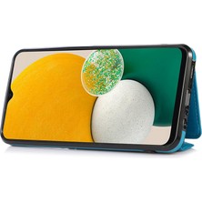 Cool-M Samsung Galaxy A05S 4g Kart Tutucu Kickstand Pu Deri+Tpu Kapak (Yurt Dışından)