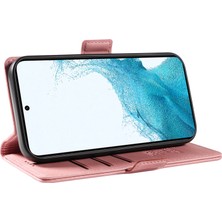 Cool-M Samsung Galaxy S21 Fe 5g Stand Cüzdan Kılıf Cilt Touch Deri Telefon Kapağı (Yurt Dışından)