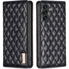 Cool-M Samsung Galaxy A15 4g Case Bf Style-16 Kart Tutucu Deri Telefon Kapağı (Yurt Dışından)