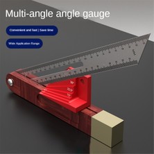 Sunflowerr Многоцелевые Наборы,ağaç Işçisi Cetveli Açı Cetveli Çok Fonksiyonlu 30 Derece 45 Derece Opsiyonel Açı Yardımcı Ölçer (Yurt Dışından)
