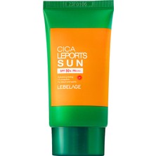 Uzun Süre Etkili Koruma Sağlayan Kore Güneş Kremi Lebelage Cica Leports Sun SPF50+ Pa+++ 30ML