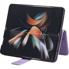 Cool-M Samsung Galaxy Z Fold 4 Için Telefon Kılıfı - Mor (Yurt Dışından)